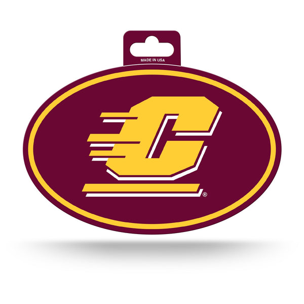 Wholesale Central Michigan Full Color Oval Sticker