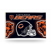 Wholesale Chicago Bears Helmet Banner Flag (3X5)