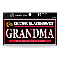 Wholesale Chicago Blackhawks 3" X 6" True Pride Decal - Grandma