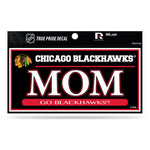 Wholesale Chicago Blackhawks 3" X 6" True Pride Decal - Mom