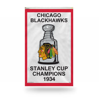 Wholesale Chicago Blackhawks Vertical 3 X 5 1934 Stanley Cup