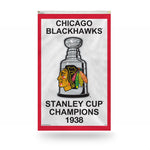 Wholesale Chicago Blackhawks Vertical 3 X 5 1938 Stanley Cup