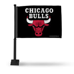 Wholesale Chicago Bulls Black Car Flag - Black Pole
