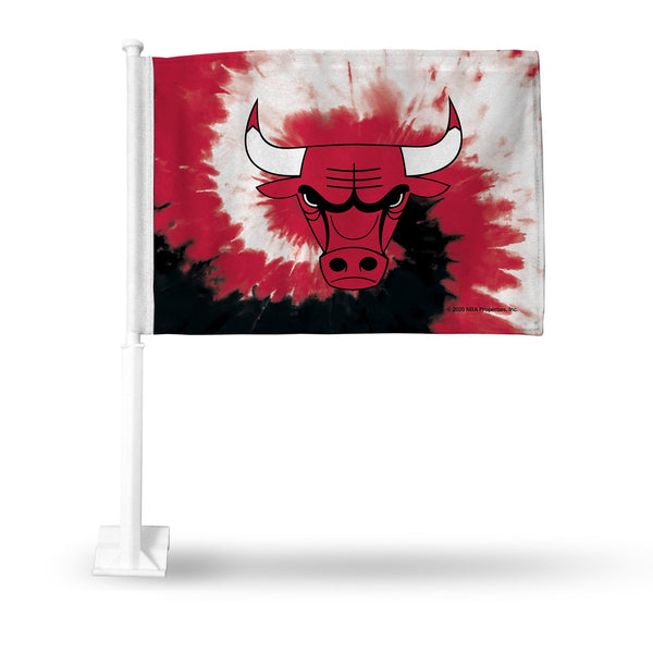Wholesale Chicago Bulls - Tie Dye Design - Car Flag
