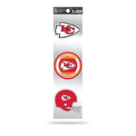 Wholesale Chiefs 3-Piece Retro Spirit Decals