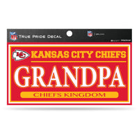 Wholesale Chiefs 3" X 6" True Pride Decal - Grandpa