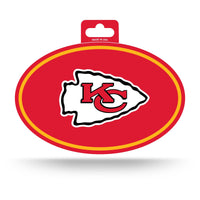 Wholesale Chiefs Full Color Oval Sticker