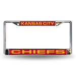 Wholesale Chiefs Red Laser Chrome Frame