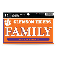 Wholesale Clemson 3" X 6" True Pride Decal - Family