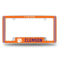 Wholesale Clemson Alternate Design All Over Chrome Frame - Bottom Oriented