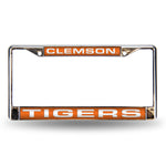 Wholesale Clemson Orange Laser Chrome Frame