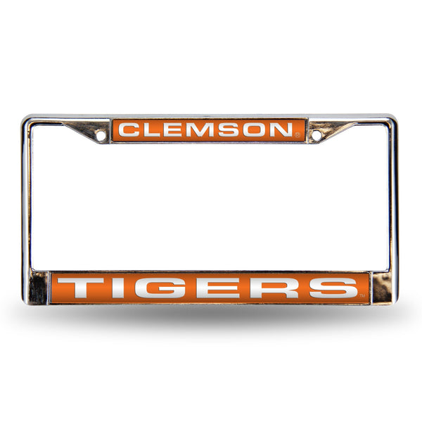 Wholesale Clemson Orange Laser Chrome Frame