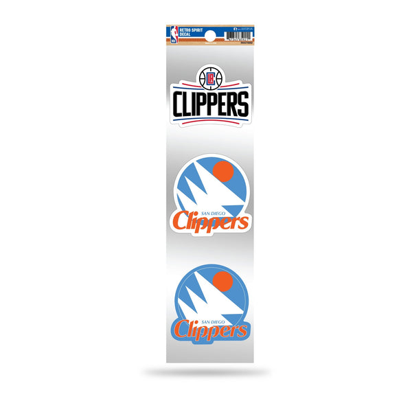 Wholesale Clippers 3-Piece Retro Spirit Decal Set