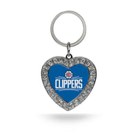 Wholesale Clippers Rhinestone Heart Keychain