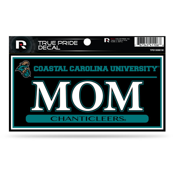 Wholesale Coastal Carolina 3" X 6" True Pride Decal - Mom