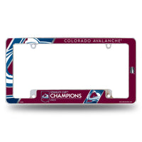 Wholesale Colorado Avalanche 2022 Stanley Cup Champions All Over Chrome Frame