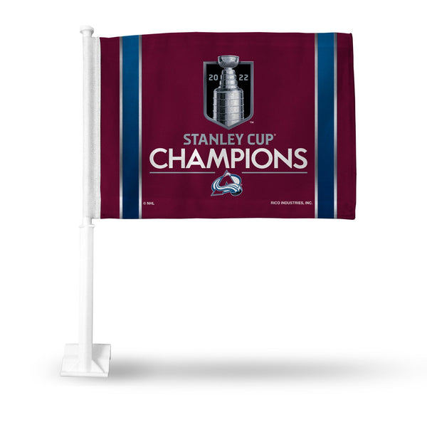 Wholesale Colorado Avalanche 2022 Stanley Cup Champions Car Flag