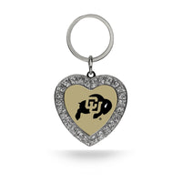 Wholesale Colorado Rhinestone Heart Keychain