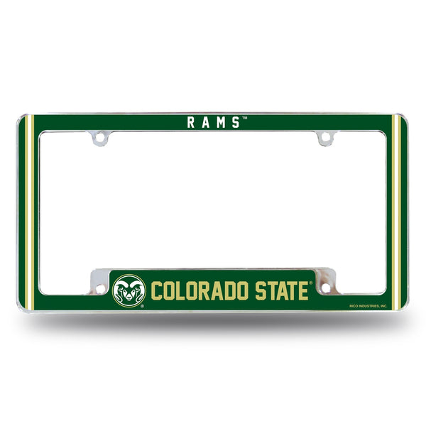 Wholesale Colorado State Alternate Design All Over Chrome Frame - Bottom Oriented