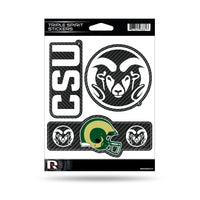 Wholesale Colorado State - Carbon Fiber Design - Triple Spirit Stickers