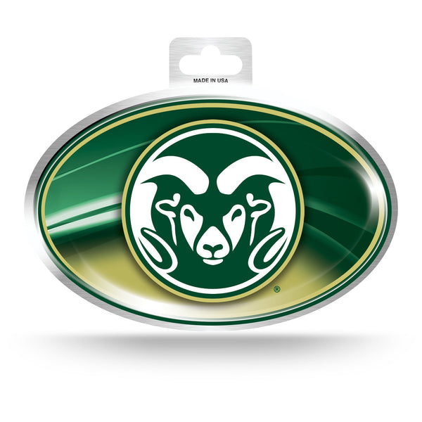 Wholesale Colorado State Metallic Oval Sticker