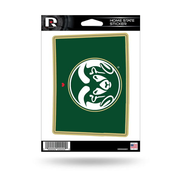 Wholesale Colorado State University Home State Sticker