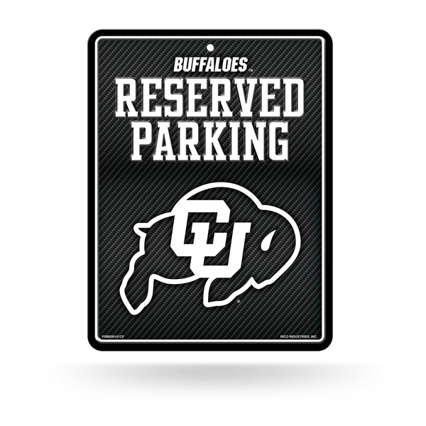 Wholesale Colorado University - Carbon Fiber Design - Metal Parking Sign