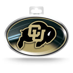 Wholesale Colorado University Metallic Oval Sticker