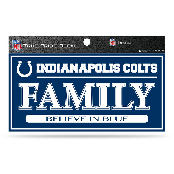 Wholesale Colts 3" X 6" True Pride Decal - Family