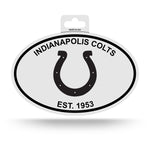 Wholesale Colts Black And White Oval Sticker