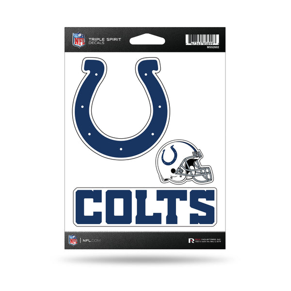 Wholesale Colts Triple Spirit Stickers