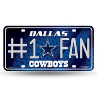 Wholesale Cowboys #1 Fan Primary Logo Metal Tag