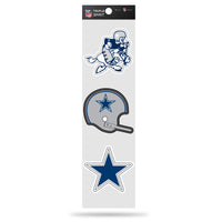 Wholesale Cowboys 3-Piece Retro Spirit Decals