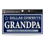 Wholesale Cowboys 3" X 6" True Pride Decal - Grandpa