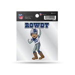 Wholesale-Cowboys 4"X4" Weeded Mascot Decal