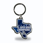 Wholesale Cowboys 5 Time Super Bowl Champs State Shaped Keychain (Texas)