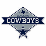 Wholesale Cowboys Shape Cut Logo With Header Card - Diamond Design