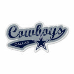 Wholesale Cowboys Shape Cut Logo With Header Card - Distressed Design