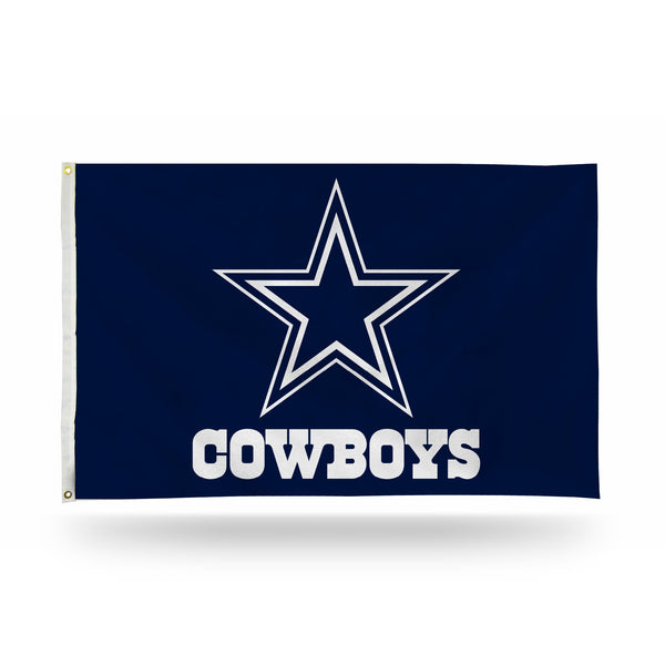 Wholesale Dallas Cowboys Banner Flag (3X5) - Navy Background W/Star And Wordmark