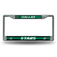 Wholesale Dallas Stars Bling Chrome License Plate Frame