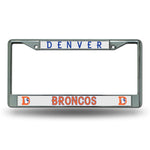 Wholesale Denver Broncos Retro D Logo Chrome Frame