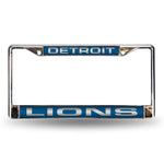 Wholesale Detroit Lions Blue Laser Chrome Frame