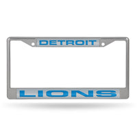 Wholesale Detroit Lions Laser Chrome Frame