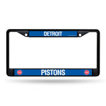 Wholesale Detroit Pistons Black Chrome Frame