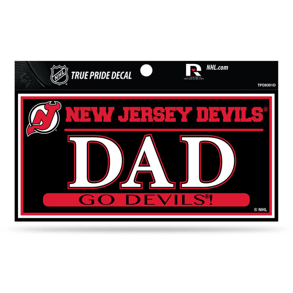 Wholesale Devils 3" X 6" True Pride Decal - Dad