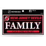 Wholesale Devils 3" X 6" True Pride Decal - Family