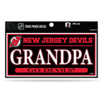 Wholesale Devils 3" X 6" True Pride Decal - Grandpa