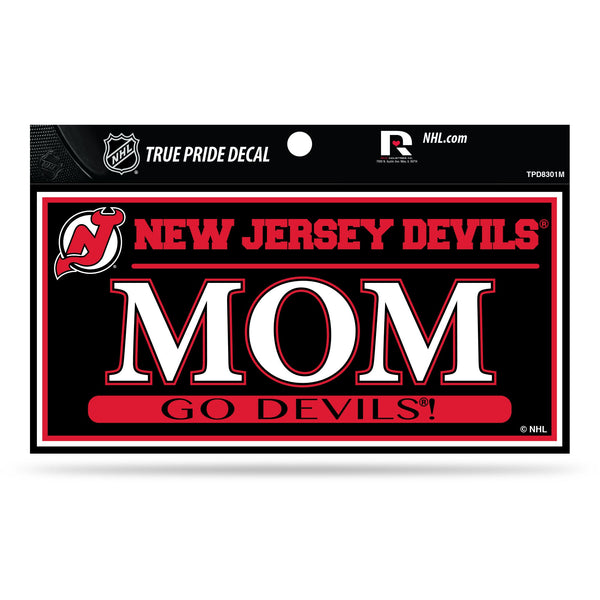 Wholesale Devils 3" X 6" True Pride Decal - Mom