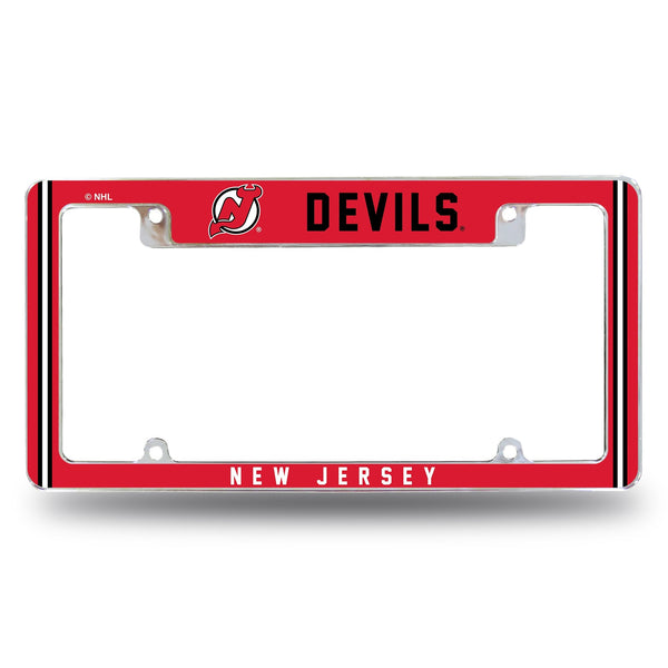 Wholesale Devils Alternate Design All Over Chrome Frame - Top Oriented