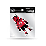 Wholesale Devils Clear Backer Decal W/ Mascot Logo (4"X4")